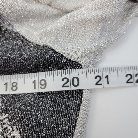 Berek 2 Womens Sweater Size XL Jewel Embellished Snake Print - Picture 8 of 15